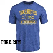 Gold Men's Andre Iguodala Golden State Warriors Royal Baseline T-Shirt