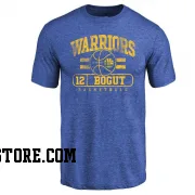 Gold Men's Andrew Bogut Golden State Warriors Royal Baseline T-Shirt