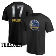 Gold Men's Chris Mullin Golden State Warriors Black Midnight Mascot T-Shirt