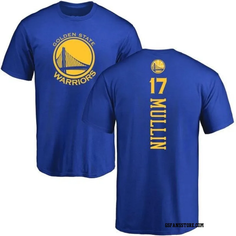 Gold Men's Chris Mullin Golden State Warriors Royal Backer T-Shirt