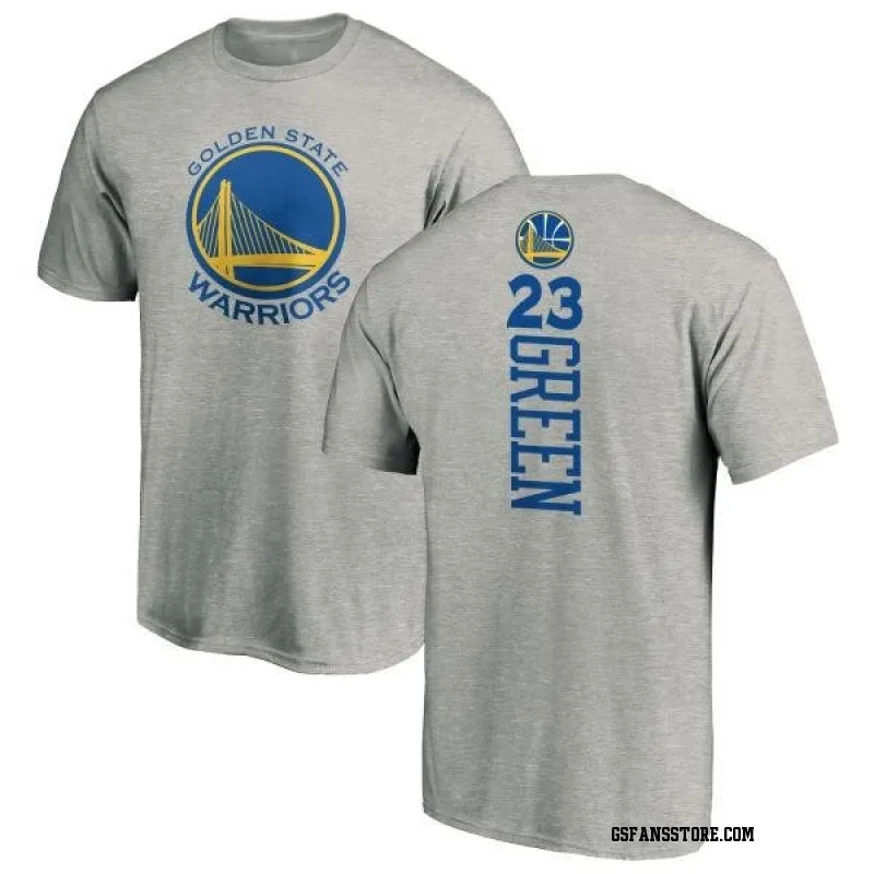 Gold Men's Draymond Green Golden State Warriors Ash Backer T-Shirt