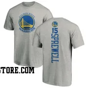 Gold Men's Latrell Sprewell Golden State Warriors Ash Backer T-Shirt