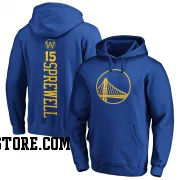 Gold Men's Latrell Sprewell Golden State Warriors Royal Backer Pullover Hoodie