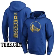 Gold Men's Quinndary Weatherspoon Golden State Warriors Royal Backer Pullover Hoodie