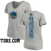 Gold Women's Nate Thurmond Golden State Warriors Ash Backer T-Shirt