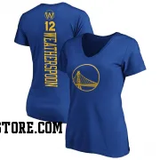 Gold Women's Quinndary Weatherspoon Golden State Warriors Royal Backer T-Shirt