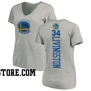 Gold Women's Shaun Livingston Golden State Warriors Ash Backer T-Shirt