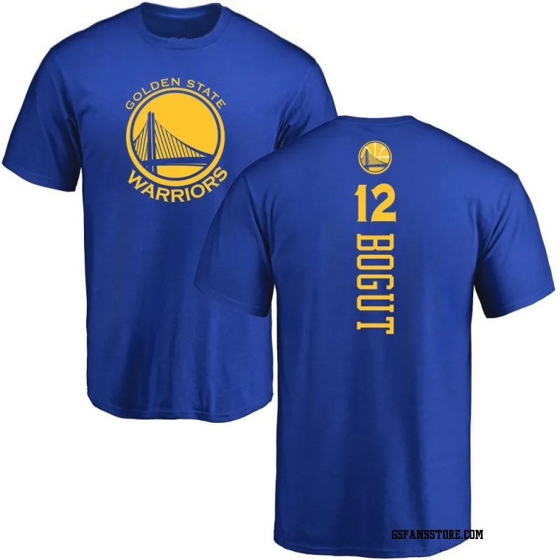 Gold Youth Andrew Bogut Golden State Warriors Royal Backer T-Shirt