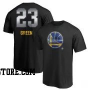 Gold Youth Draymond Green Golden State Warriors Black Midnight Mascot T-Shirt