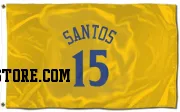 Gold en State Warriors  Gui Santos  Flag (3 X 5)