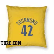 Gold en State Warriors  Nate Thurmond  Pillow Cover (18 X 18)