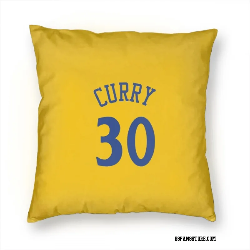 Gold en State Warriors  Stephen Curry  Pillow Cover (18 X 18)