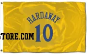 Gold en State Warriors  Tim Hardaway  Flag (3 X 5)