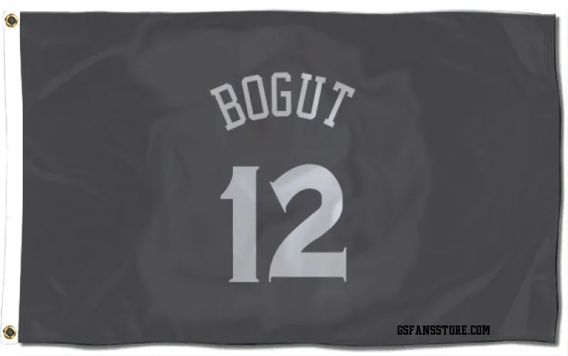 Gray Golden State Warriors  Andrew Bogut  Flag (3 X 5)