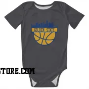 Gray Golden State Warriors  Dennis Schroder  Newborn & Infant Bodysuit