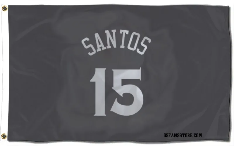 Gray Golden State Warriors  Gui Santos  Flag (3 X 5)