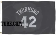 Gray Golden State Warriors  Nate Thurmond  Flag (3 X 5)