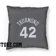 Gray Golden State Warriors  Nate Thurmond  Pillow Cover (18 X 18)