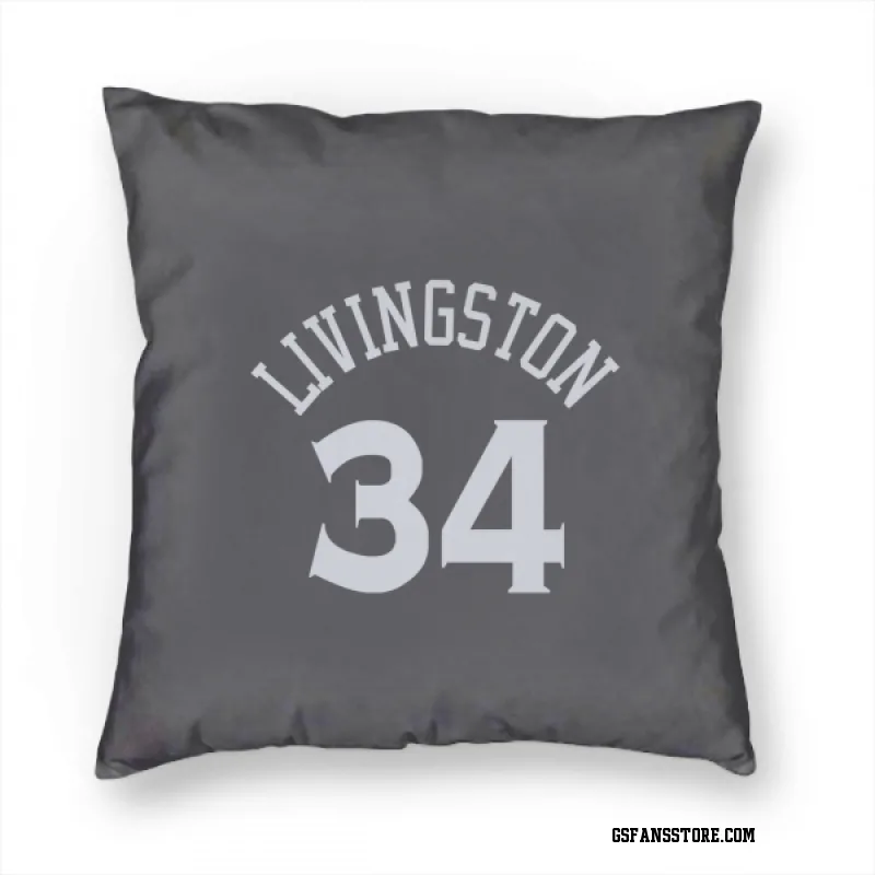 Gray Golden State Warriors  Shaun Livingston  Pillow Cover (18 X 18)