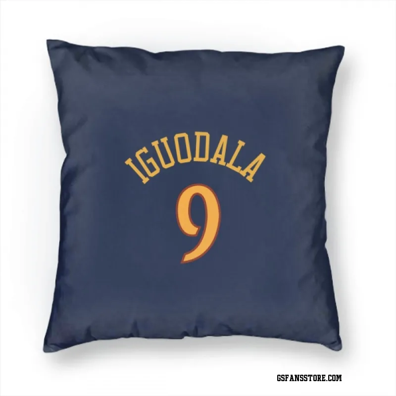 Navy Golden State Warriors  Andre Iguodala  Pillow Cover (18 X 18)