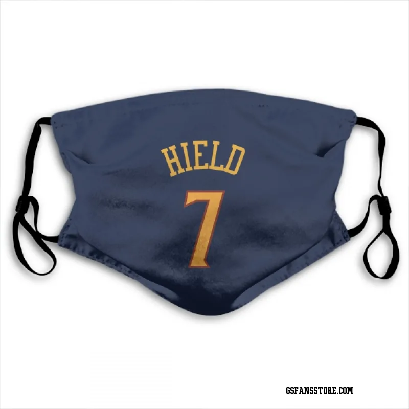 Navy Golden State Warriors  Buddy Hield  Face Mask (With 2 Free PM2.5 Filters)