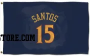 Navy Golden State Warriors  Gui Santos  Flag (3 X 5)