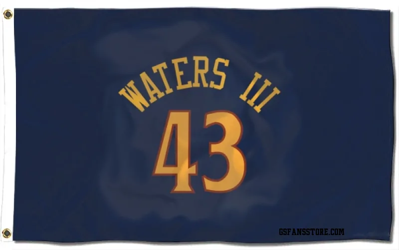 Navy Golden State Warriors  Lindy Waters III  Flag (3 X 5)