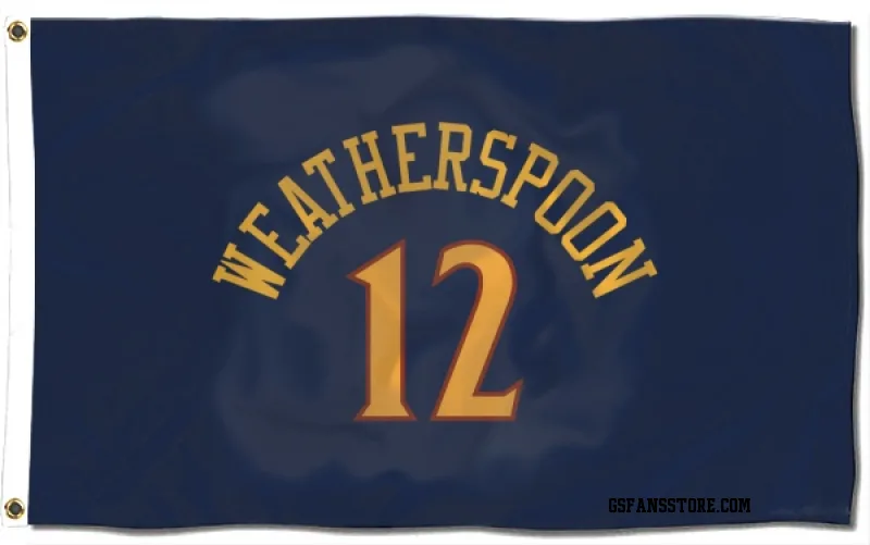 Navy Golden State Warriors  Quinndary Weatherspoon  Flag (3 X 5)