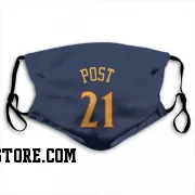 Navy Golden State Warriors  Quinten Post  Face Mask (With 2 Free PM2.5 Filters)