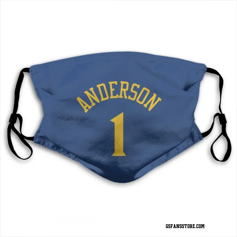 Royal Golden State Warriors  Kyle Anderson  Face Mask (With 2 Free PM2.5 Filters)