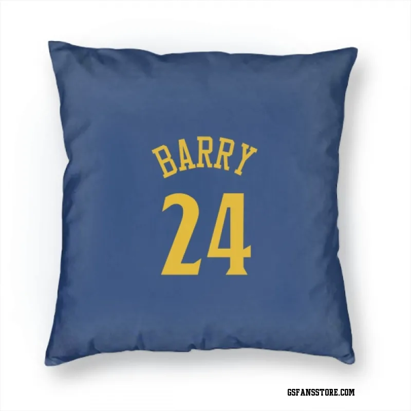 Royal Golden State Warriors  Rick Barry  Pillow Cover (18 X 18)