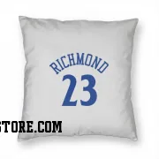 White Golden State Warriors  Mitch Richmond  Pillow Cover (18 X 18)